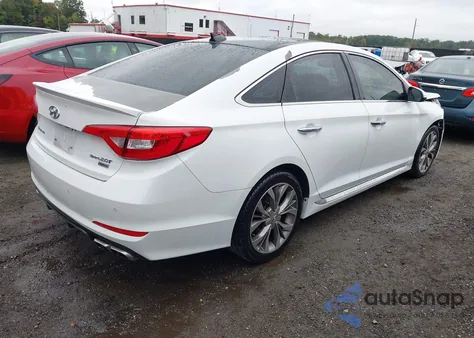 2015 Hyundai Sonata Limited 2.0T from USA, damaged, VIN 5NPE34AB1FH137383